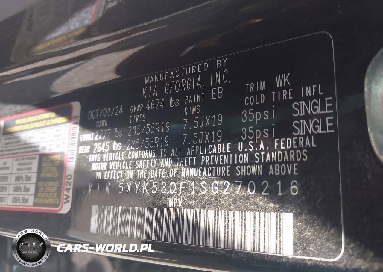 2025 Kia Sportage Sx-Prestige VIN:5XYK53DF1SG270216 - 9