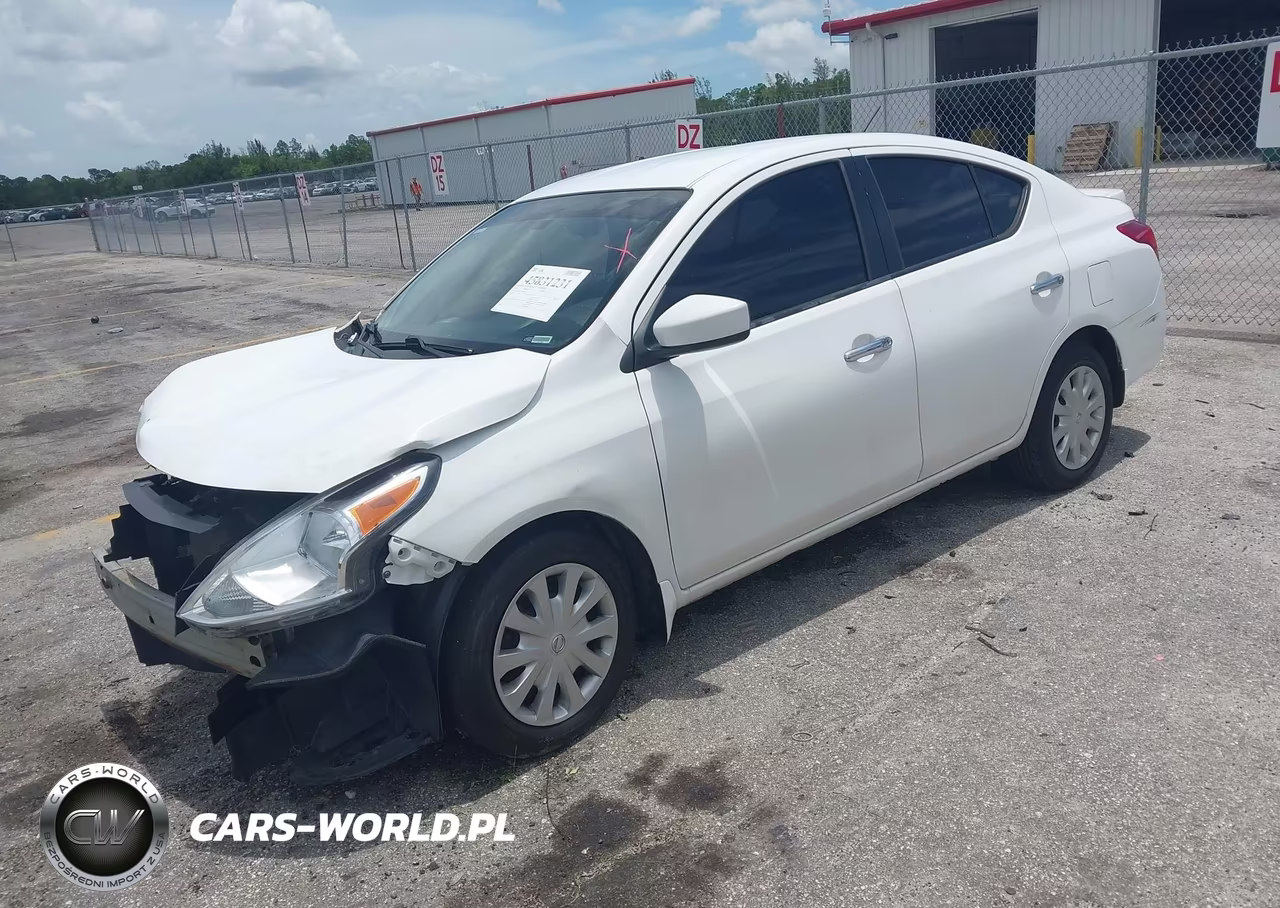 2017 Nissan Versa 1.6 Sv VIN:3N1CN7AP6HL890623 - 2