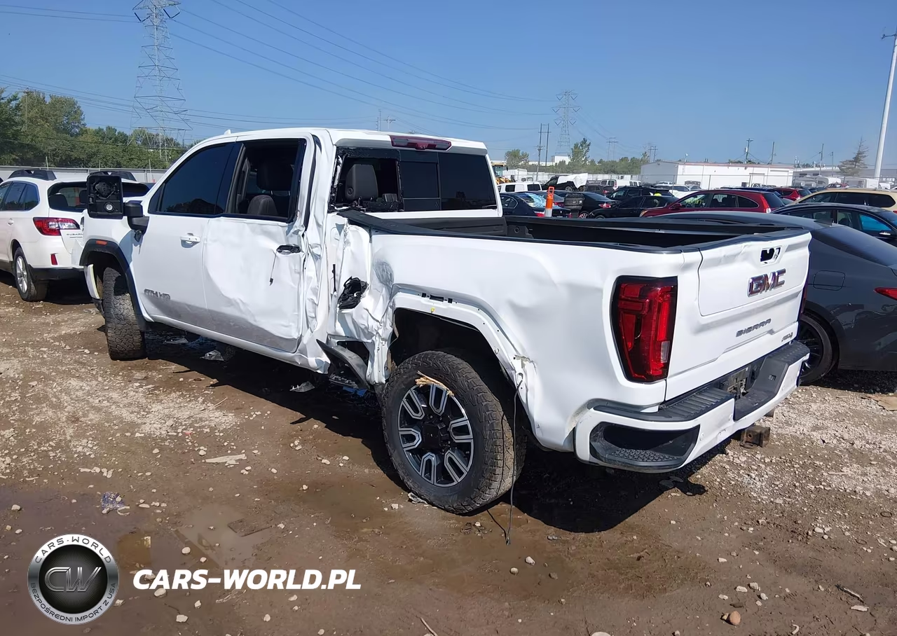 2020 GMC Sierra 2500Hd 4Wd Standard Bed At4 VIN:1GT49PEY3LF120343 - 3