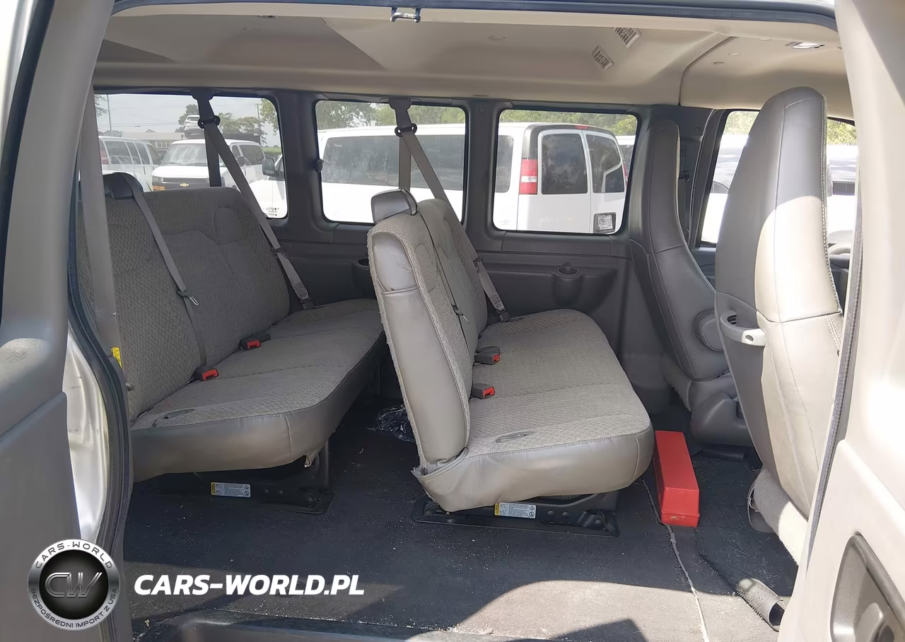 2020 Chevrolet Express Passenger Rwd 3500 Extended Wheelbase Ls VIN:1GAZGNFP4L1256332 - 8