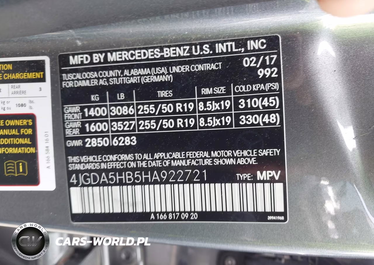 2017 Mercedes-Benz Gle 350 4Matic VIN:4JGDA5HB5HA922721 - 9