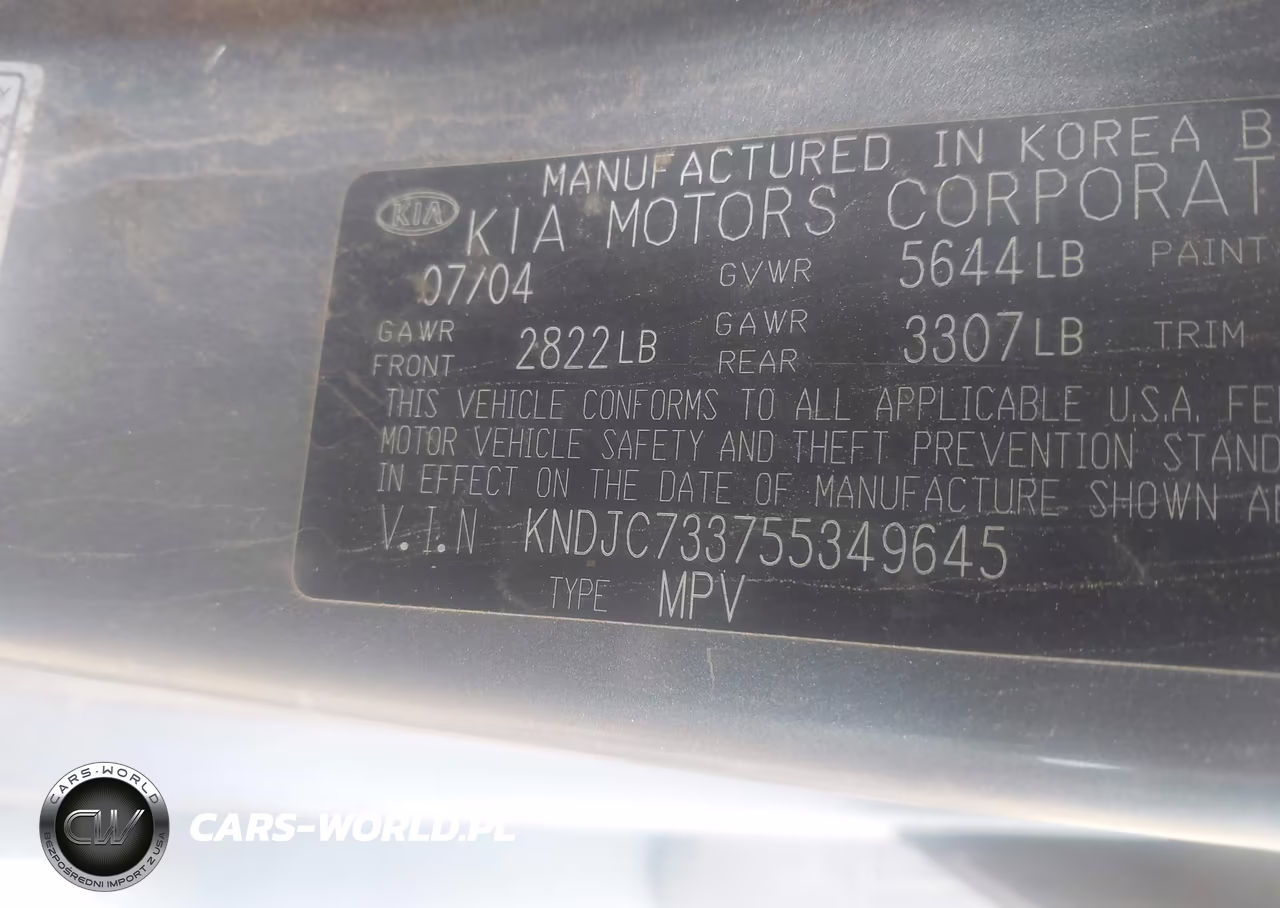 2005 Kia Sorento Ex-Lx VIN:KNDJC733755349645 - 9