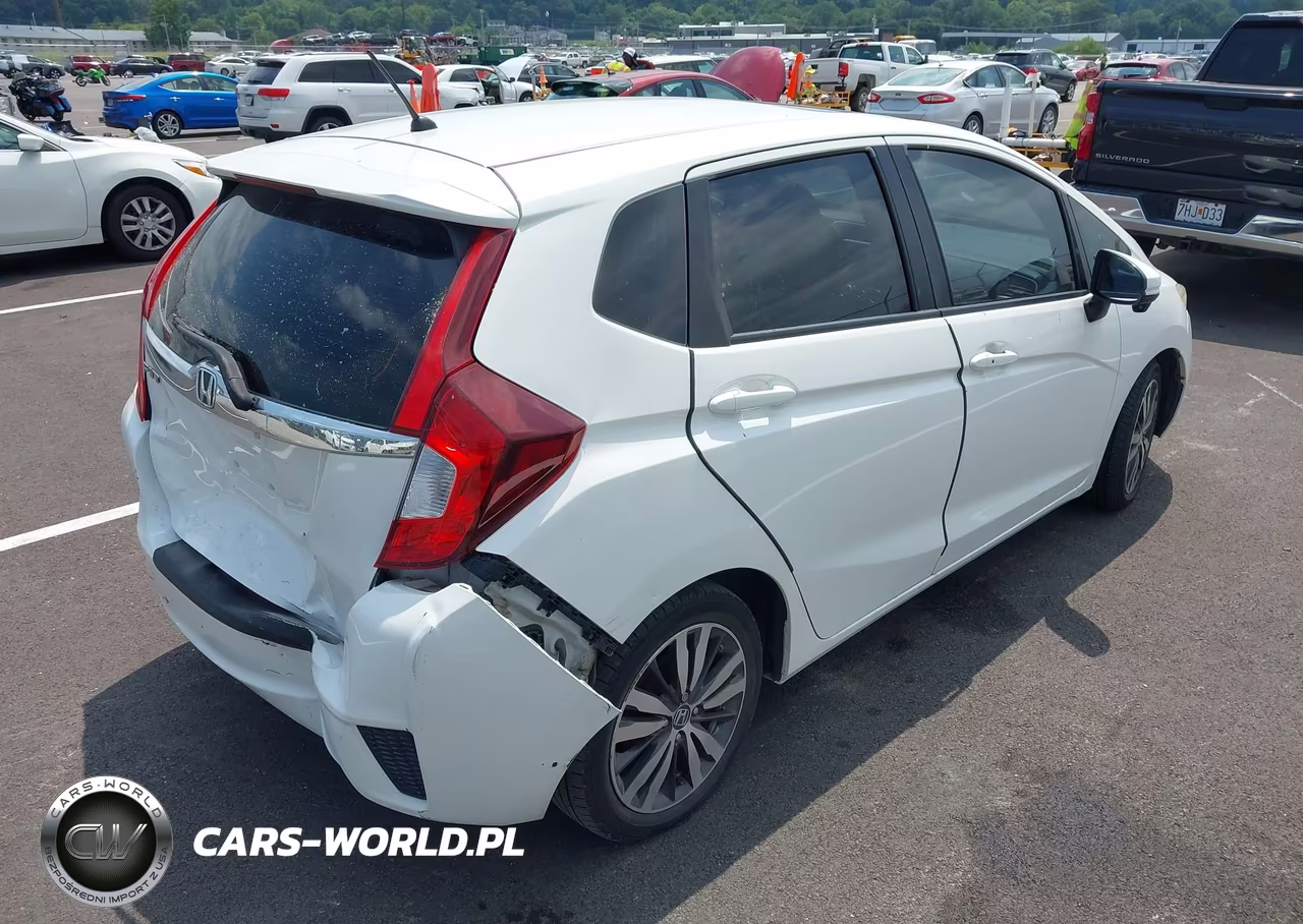 2016 Honda Fit Ex VIN:JHMGK5H77GX000942 - 4