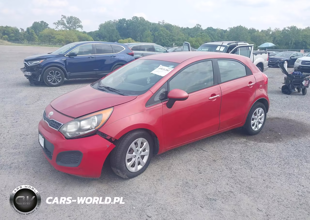 2014 Kia Rio Ex VIN:KNADN5A36E6419447 - 2