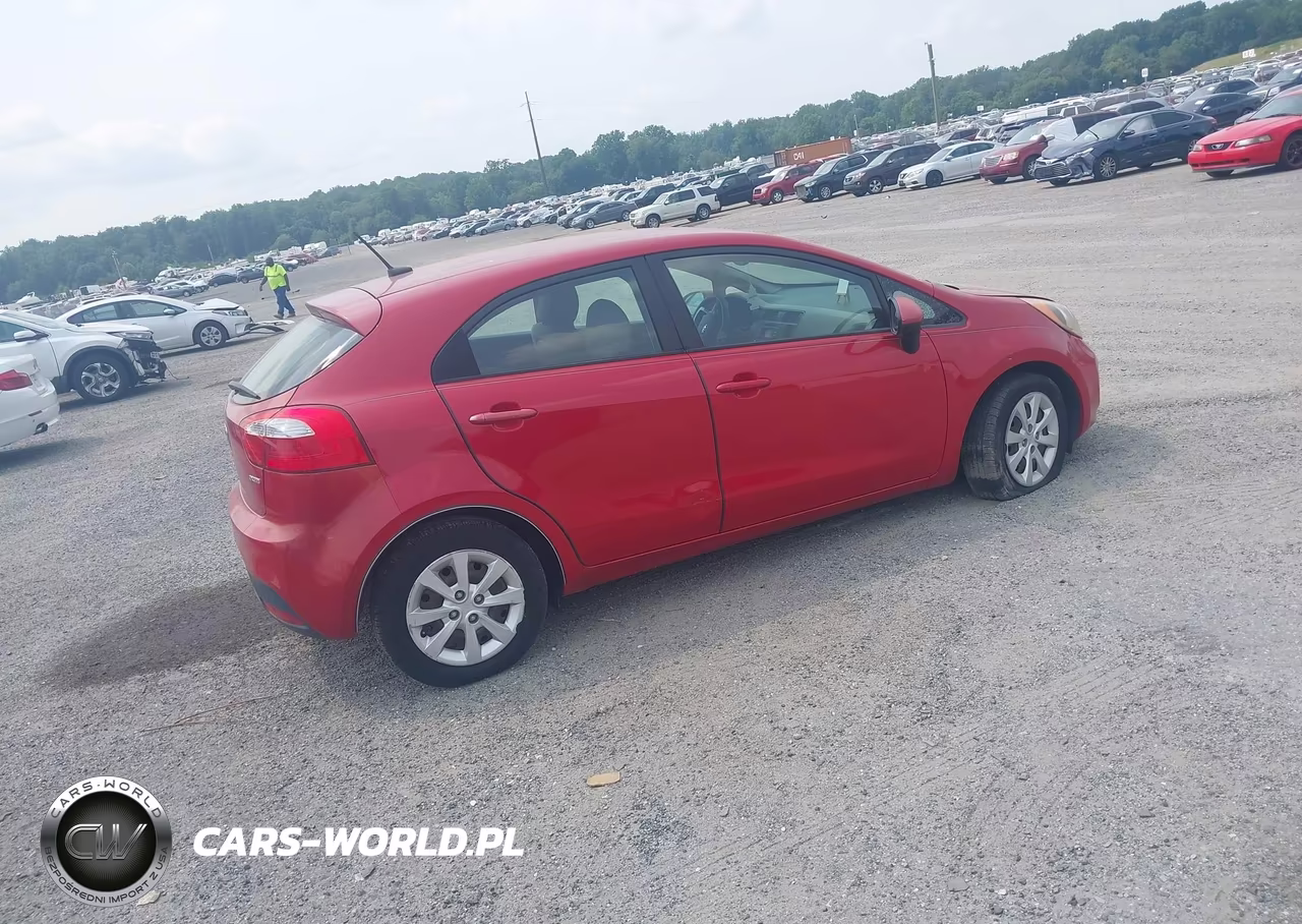 2014 Kia Rio Ex VIN:KNADN5A36E6419447 - 4