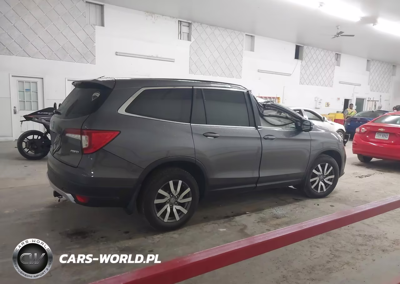 2020 Honda Pilot Awd Ex-L VIN:5FNYF6H51LB015178 - 14
