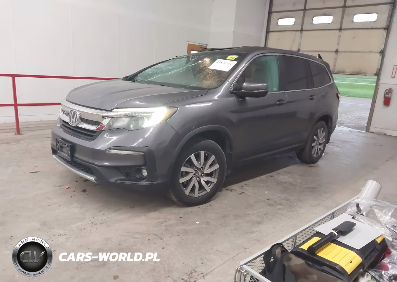 2020 Honda Pilot Awd Ex-L VIN:5FNYF6H51LB015178 - 2