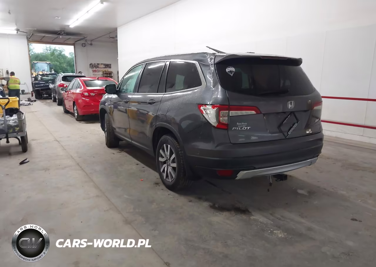 2020 Honda Pilot Awd Ex-L VIN:5FNYF6H51LB015178 - 3