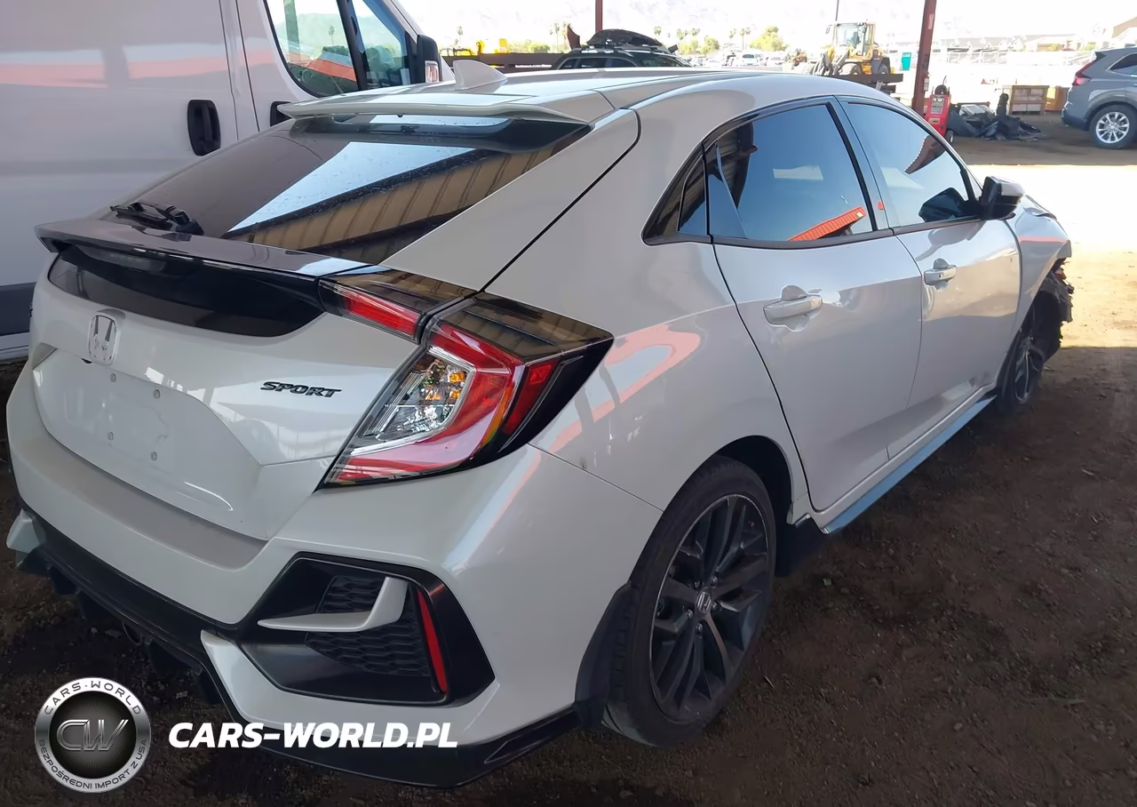 2021 Honda Civic Sport VIN:SHHFK7H48MU228273 - 4