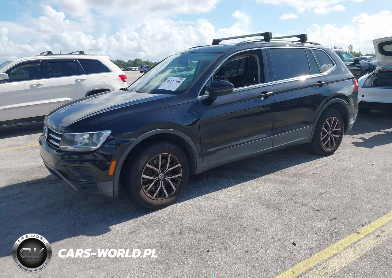 2019 Volkswagen Tiguan 2.0T Se-2.0T Sel-2.0T Sel R-Line-2.0T Sel R-Line Black VIN:3VV3B7AX0KM019712 - 2