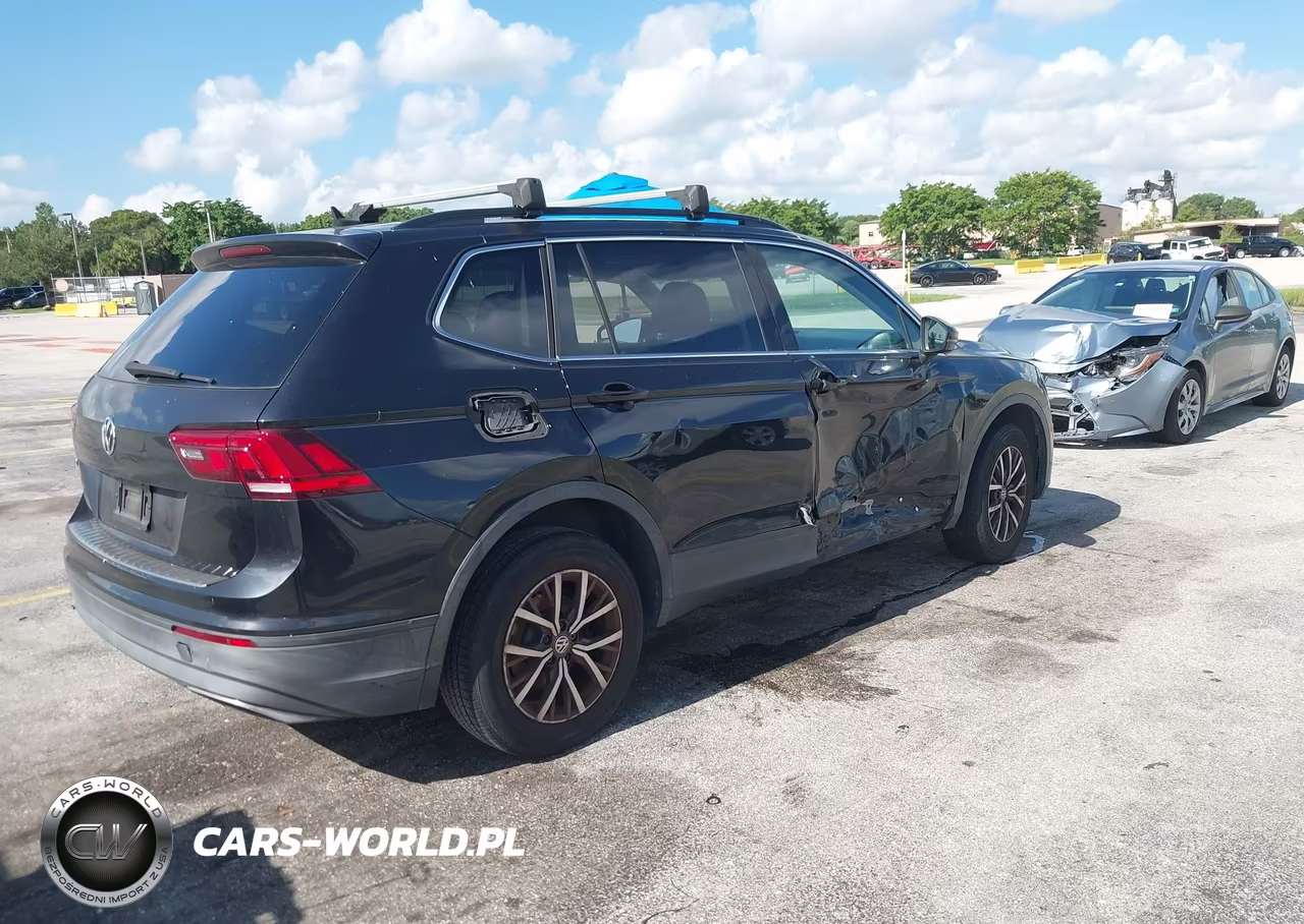2019 Volkswagen Tiguan 2.0T Se-2.0T Sel-2.0T Sel R-Line-2.0T Sel R-Line Black VIN:3VV3B7AX0KM019712 - 4