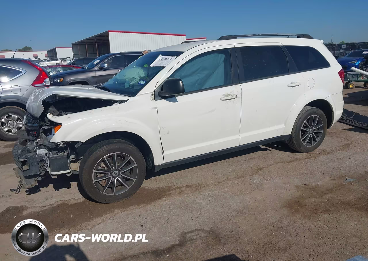 2018 Dodge Journey Se VIN:3C4PDCAB8JT273972 - 2