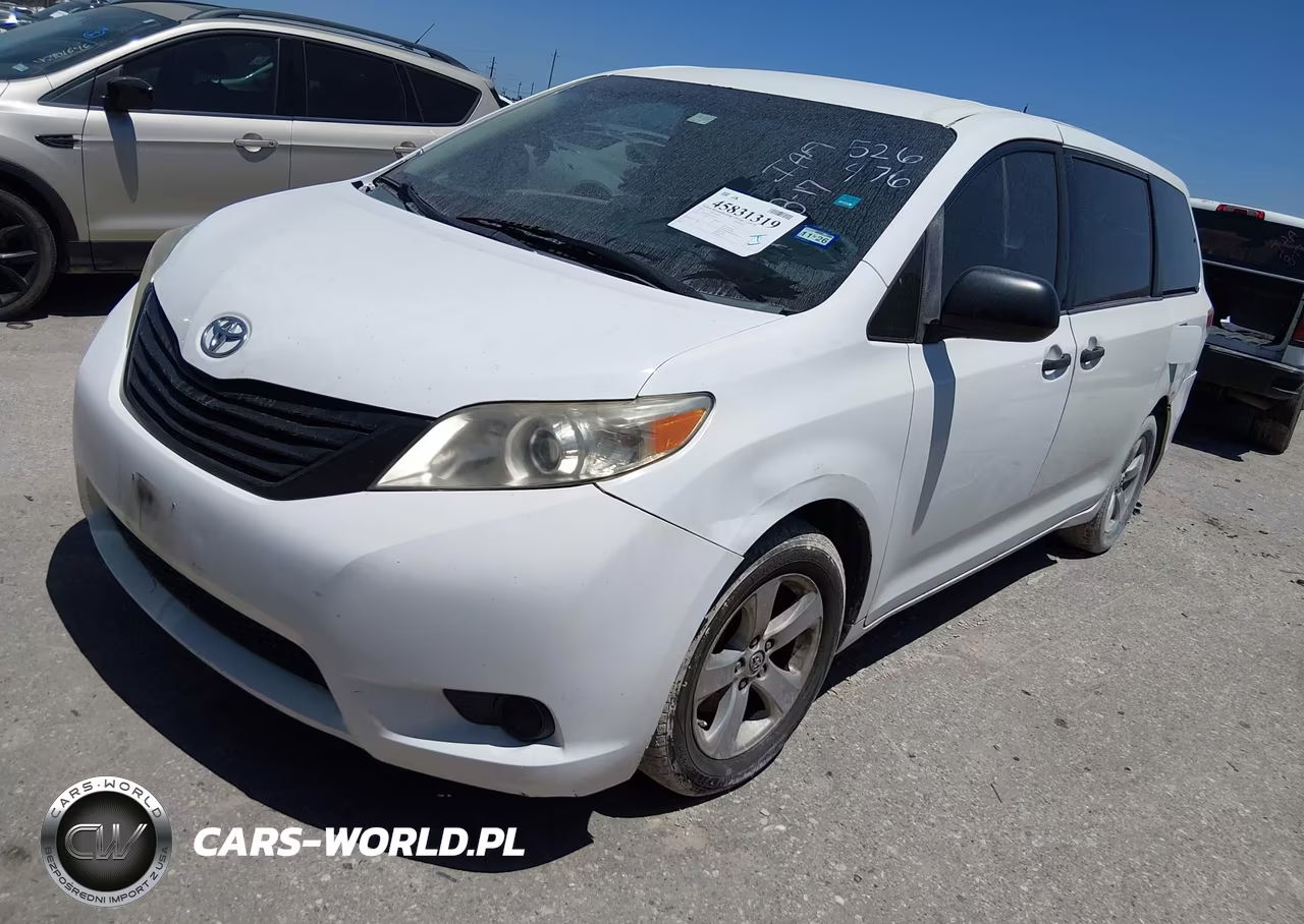 2014 Toyota Sienna L V6 7 Passenger VIN:5TDZK3DC9ES526476 - 2