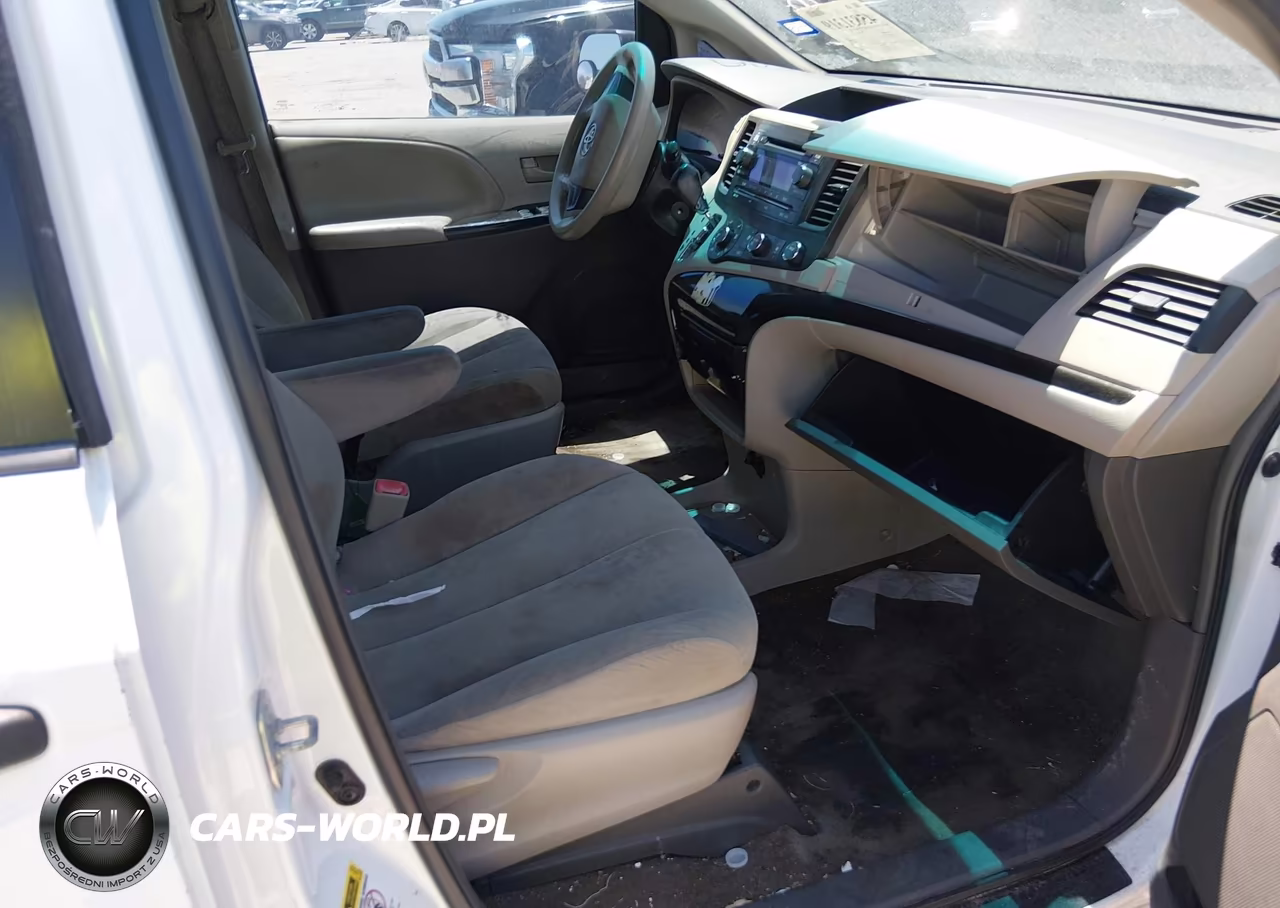 2014 Toyota Sienna L V6 7 Passenger VIN:5TDZK3DC9ES526476 - 5