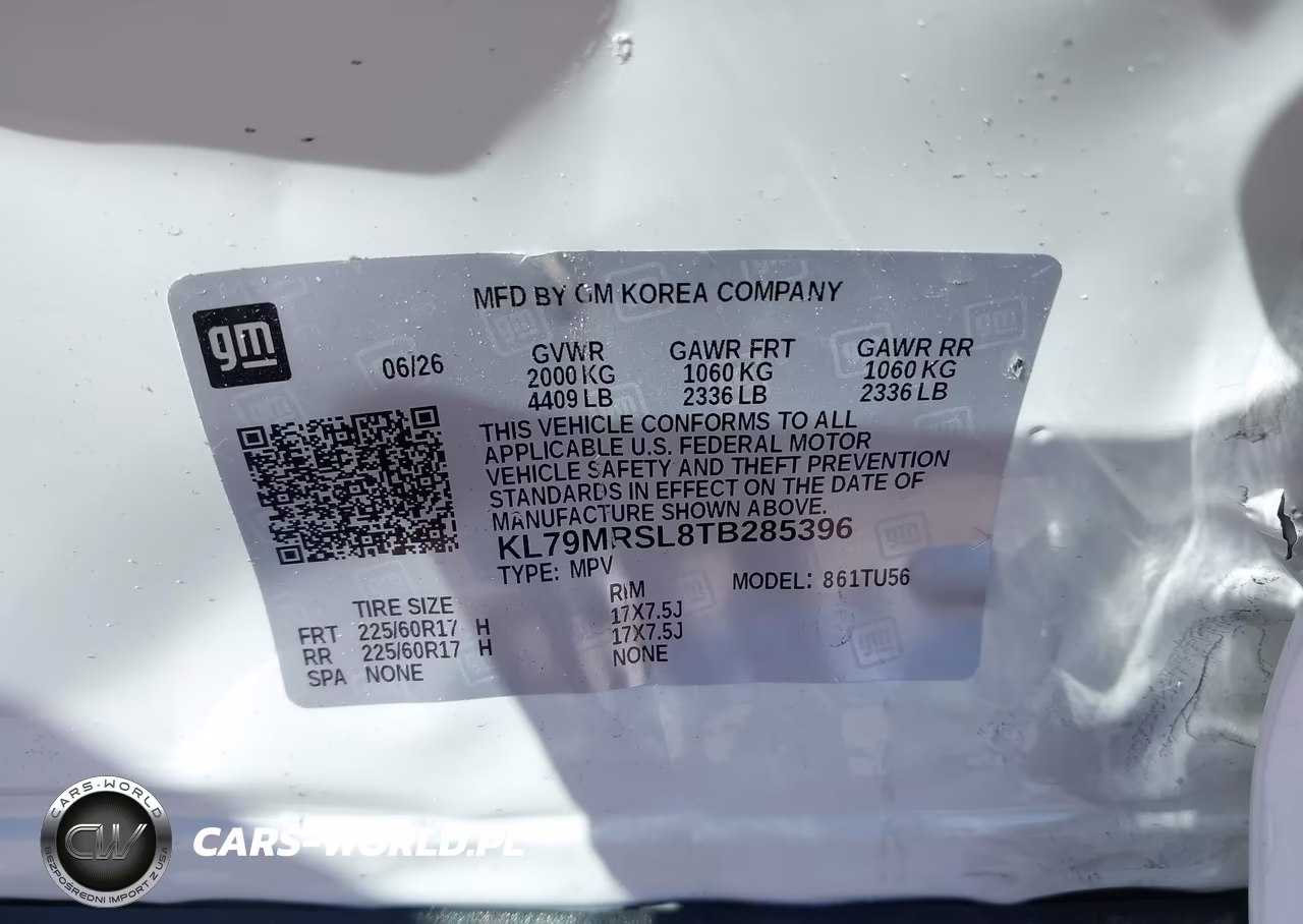 2026 Chevrolet Trailblazer Awd Lt VIN:KL79MRSL8TB285396 - 9