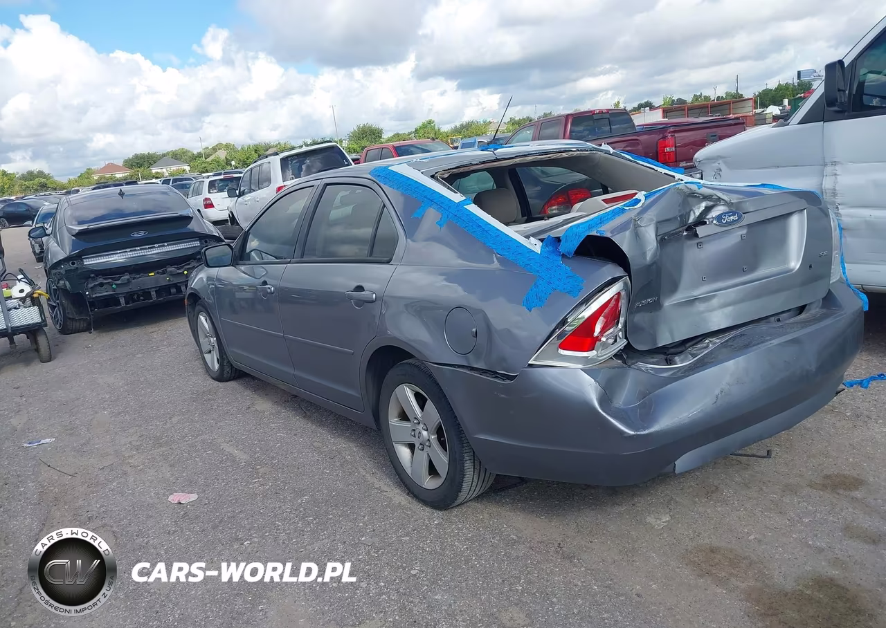2007 Ford Fusion Se VIN:3FAHP07Z37R188256 - 3