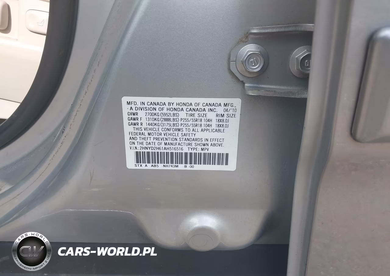 2010 Acura Mdx Technology Package VIN:2HNYD2H61AH516516 - 9