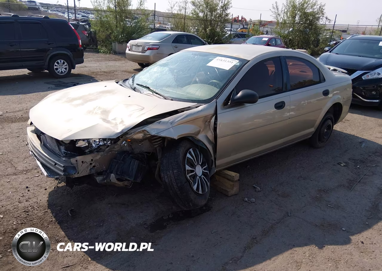 2004 Dodge Stratus Se VIN:1B3EL36X44N305806 - 2