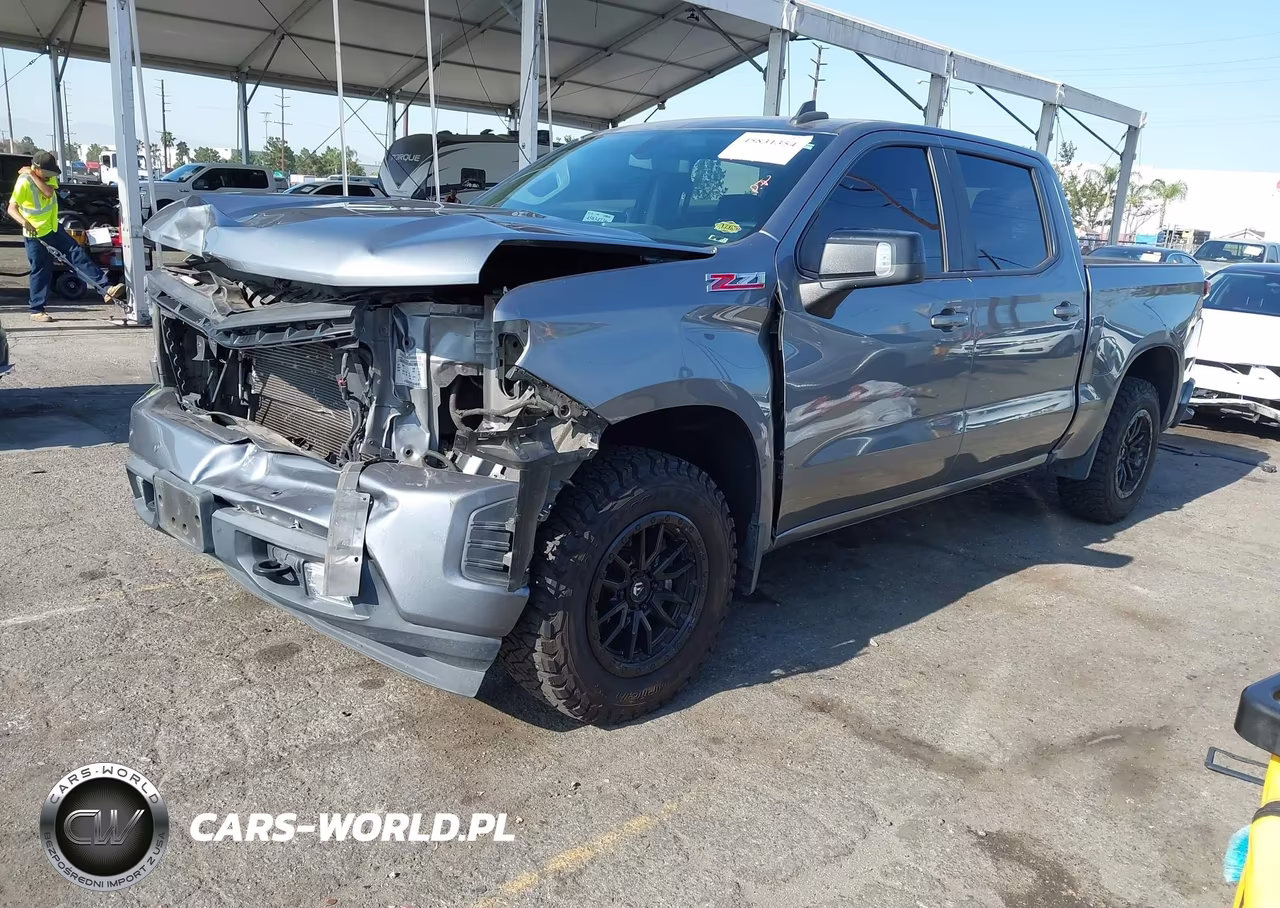 2021 Chevrolet Silverado 1500 4Wd Short Bed Rst VIN:3GCUYEELXMG265343 - 2