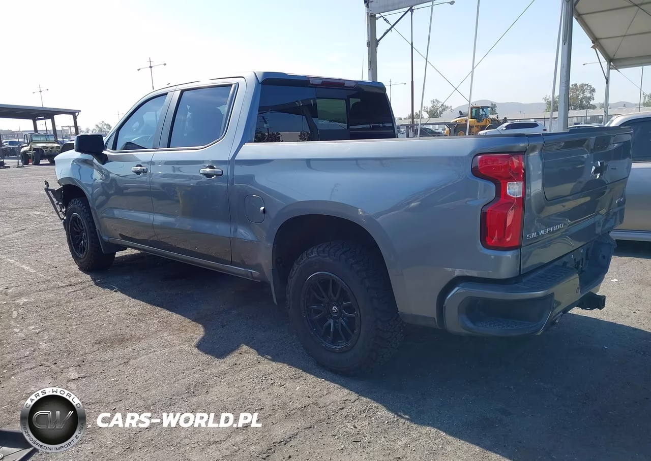 2021 Chevrolet Silverado 1500 4Wd Short Bed Rst VIN:3GCUYEELXMG265343 - 3