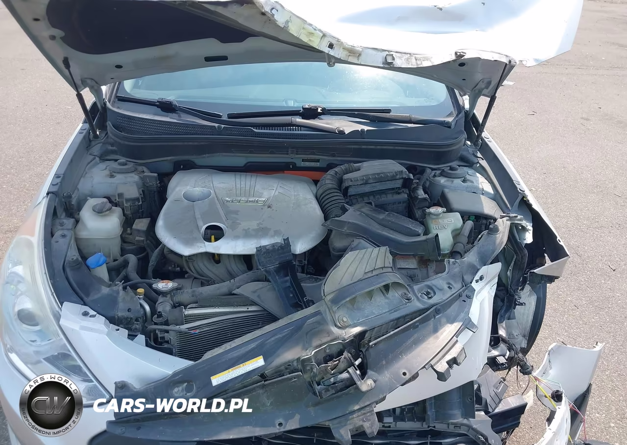 2012 Hyundai Sonata Hybrid VIN:KMHEC4A42CA031587 - 10