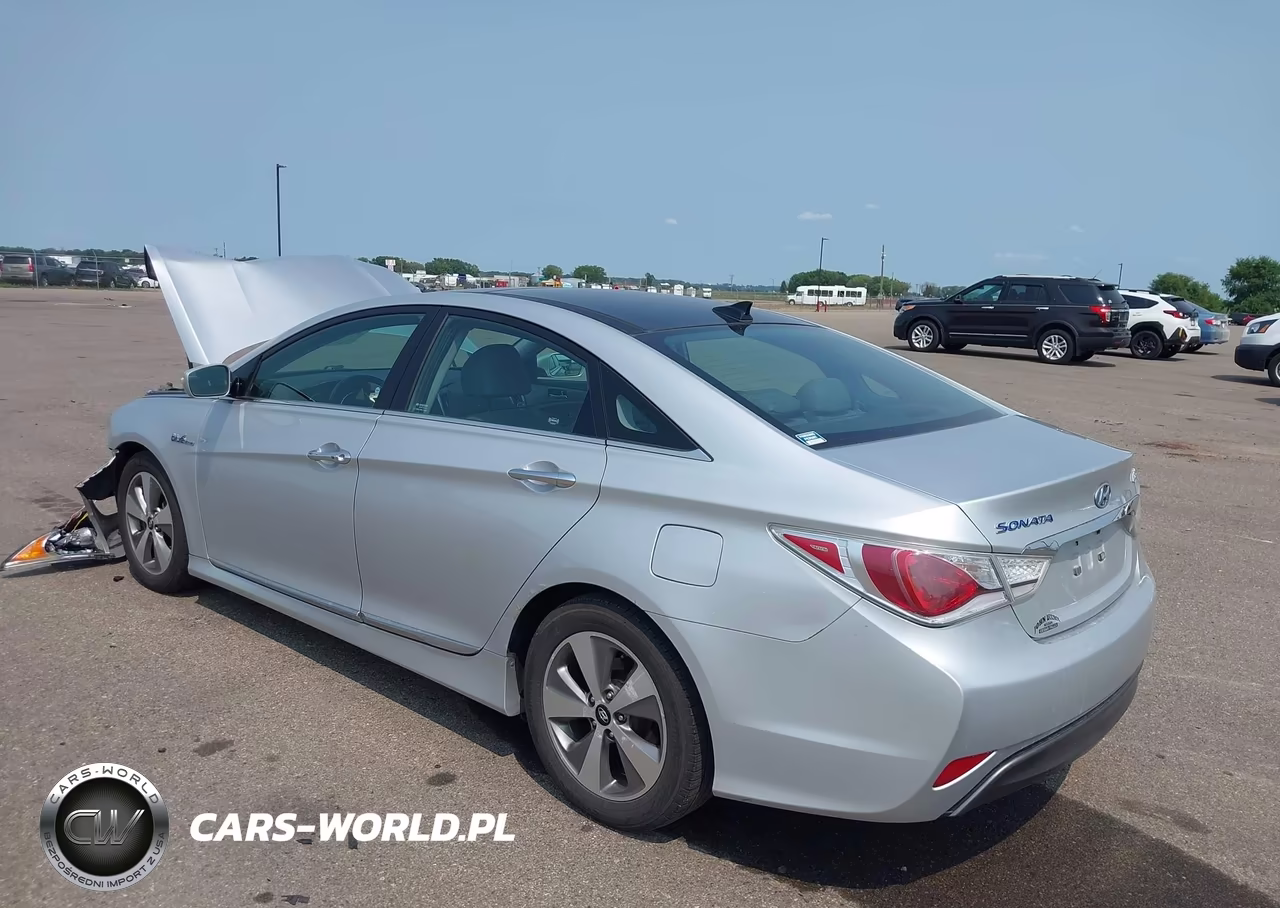 2012 Hyundai Sonata Hybrid VIN:KMHEC4A42CA031587 - 3