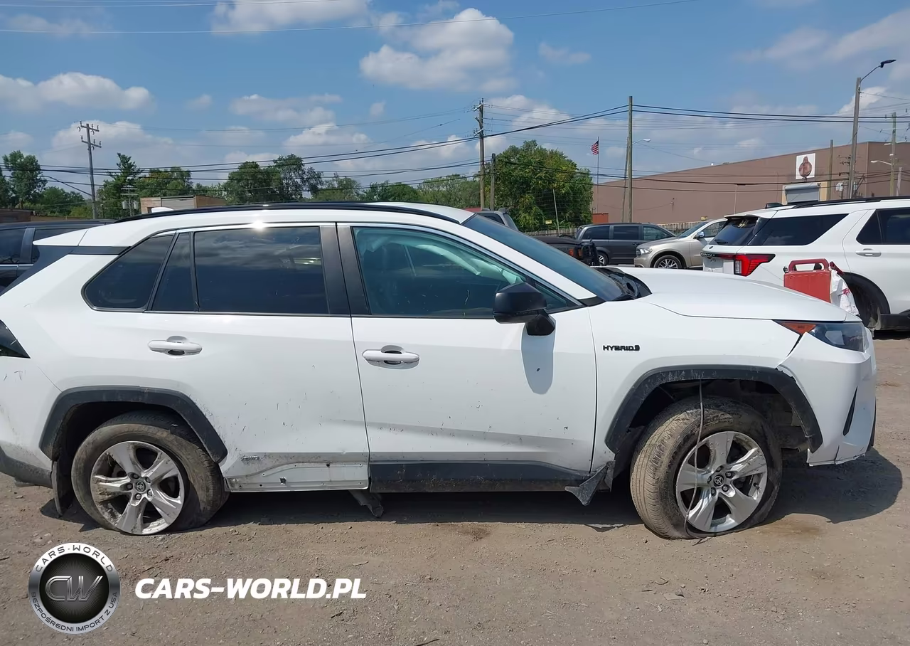 2021 Toyota Rav4 Hybrid Le VIN:4T3LWRFV6MU016725 - 13