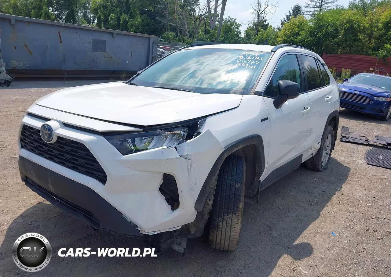 2021 Toyota Rav4 Hybrid Le VIN:4T3LWRFV6MU016725 - 2