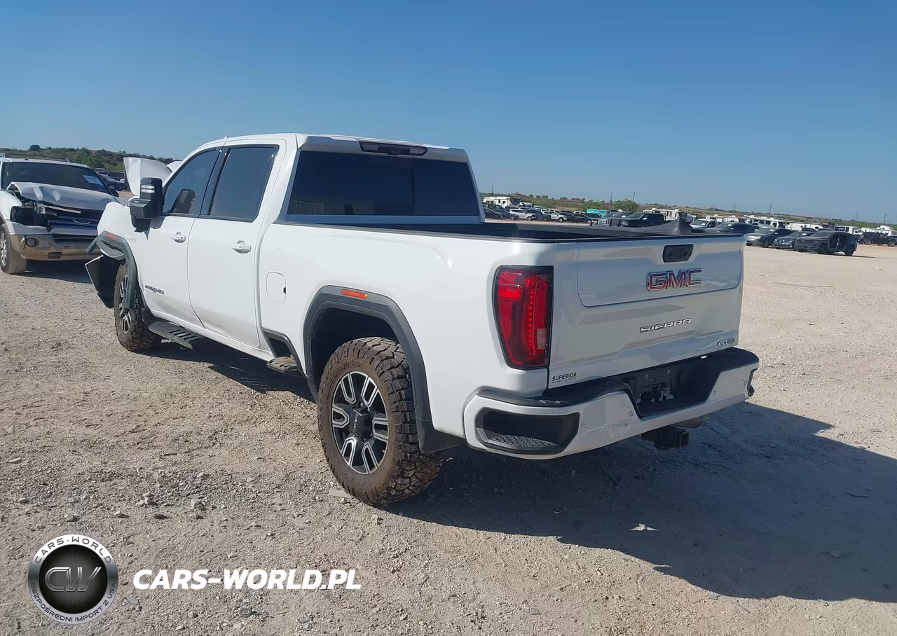 2022 GMC Sierra 2500Hd 4Wd Standard Bed At4 VIN:1GT49PEY7NF348008 - 3