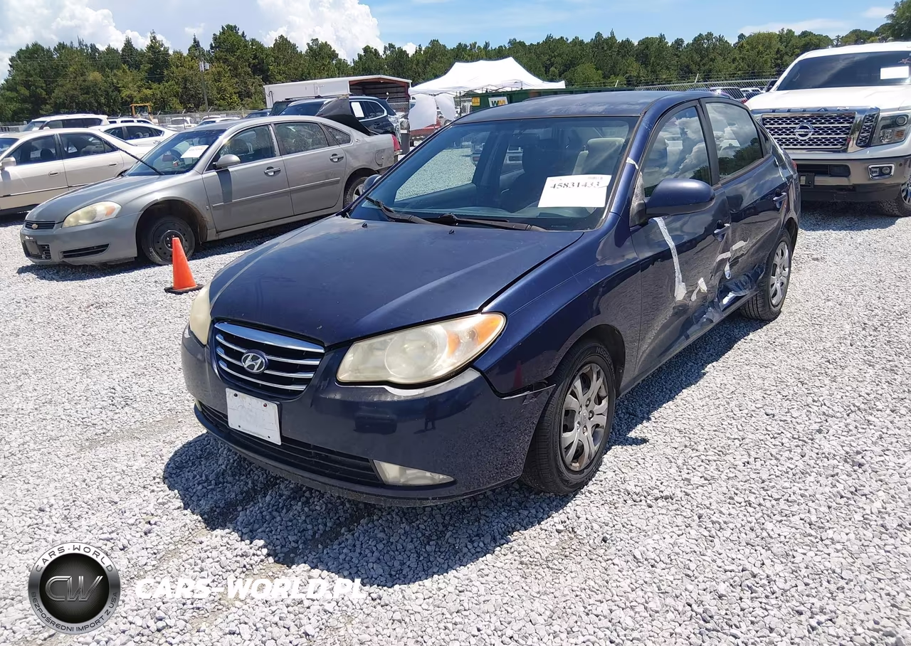 2010 Hyundai Elantra Gls VIN:KMHDU4AD2AU118944 - 2