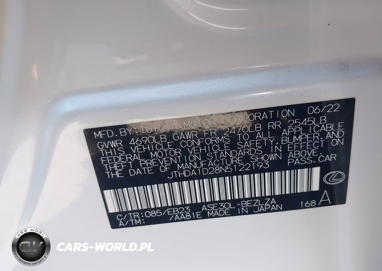 2022 Lexus Is 300 VIN:JTHDA1D28N5122193 - 9