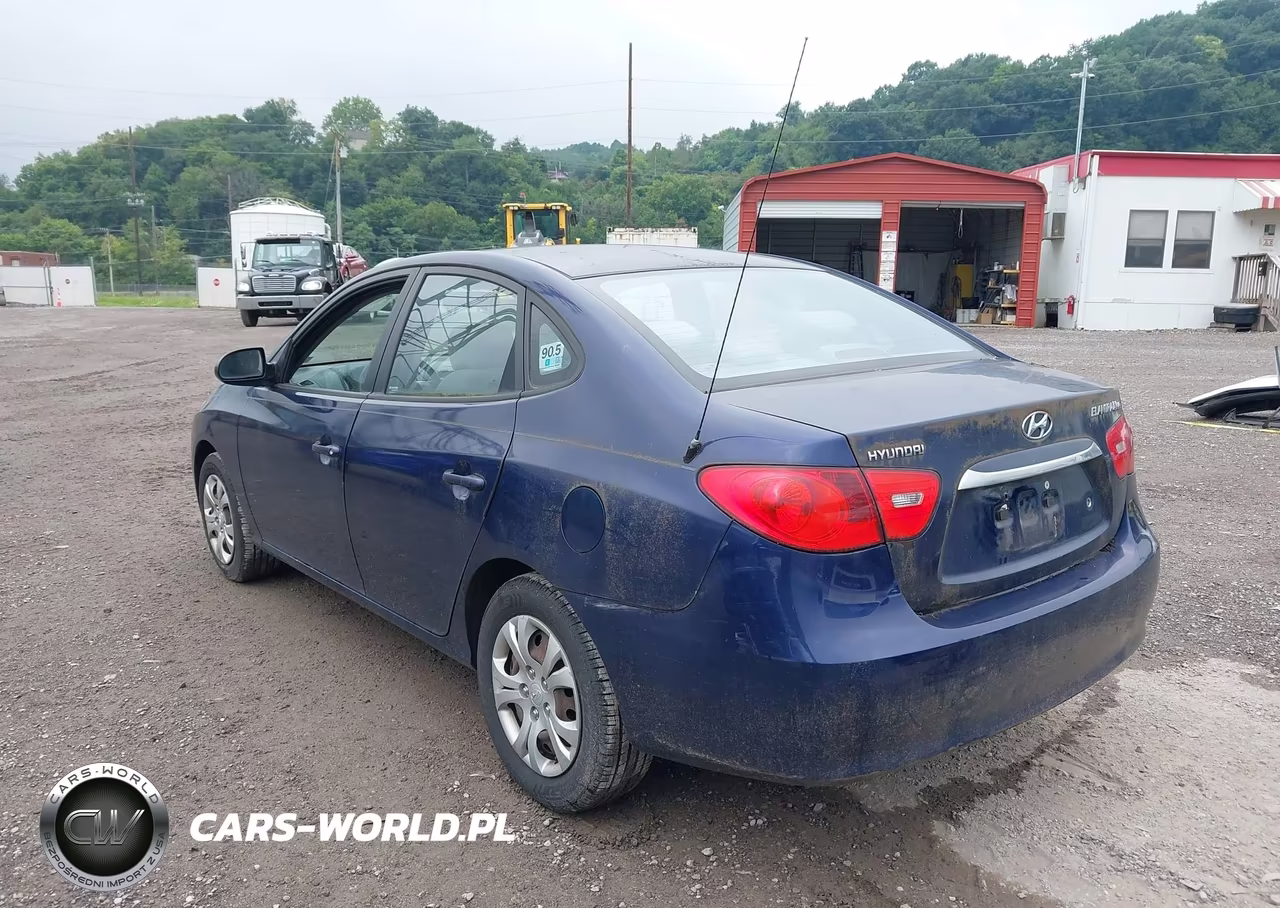 2010 Hyundai Elantra Blue VIN:KMHDU4AD7AU832102 - 3