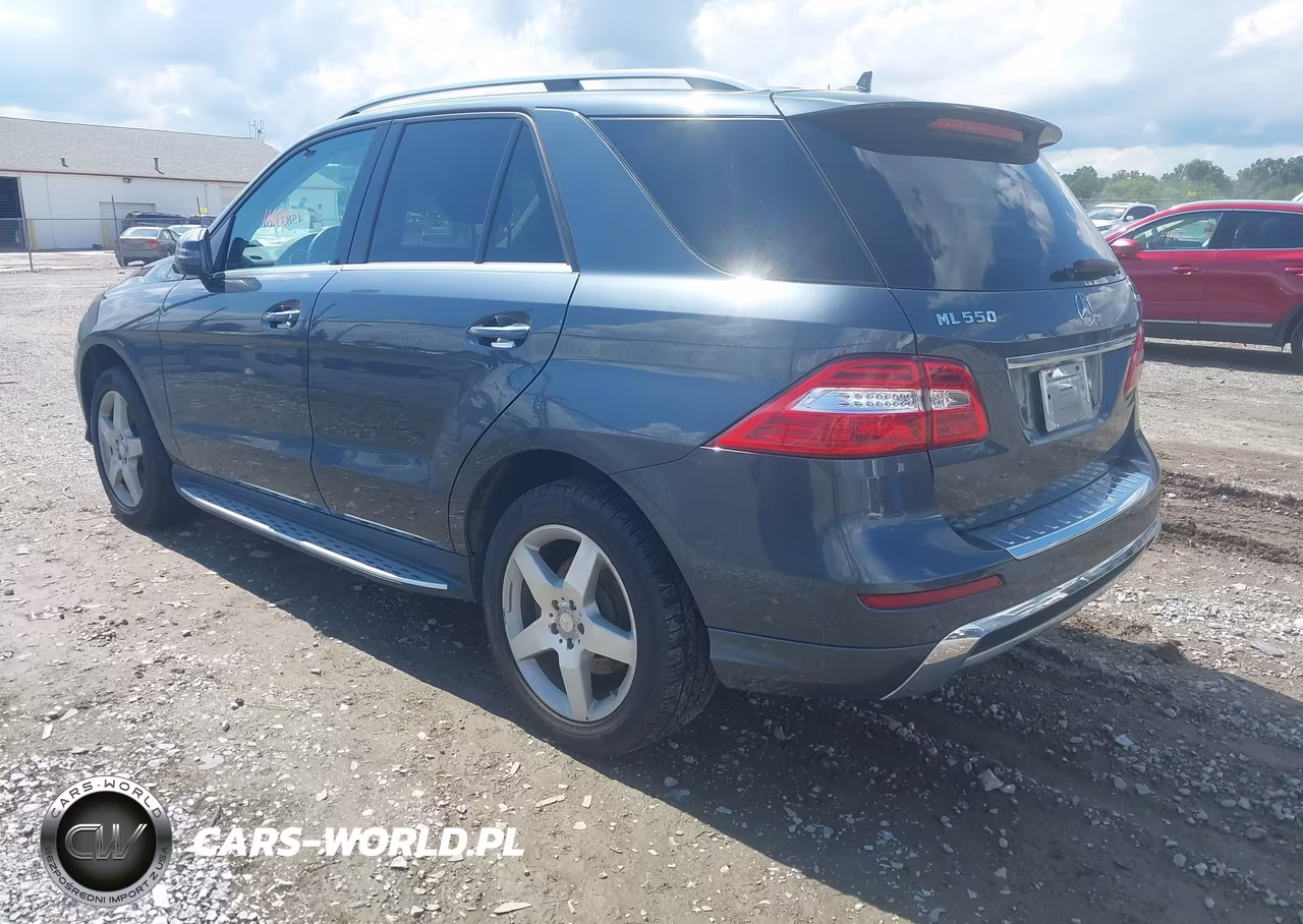 2014 Mercedes-Benz Ml 550 4Matic VIN:4JGDA7DB8EA419388 - 3