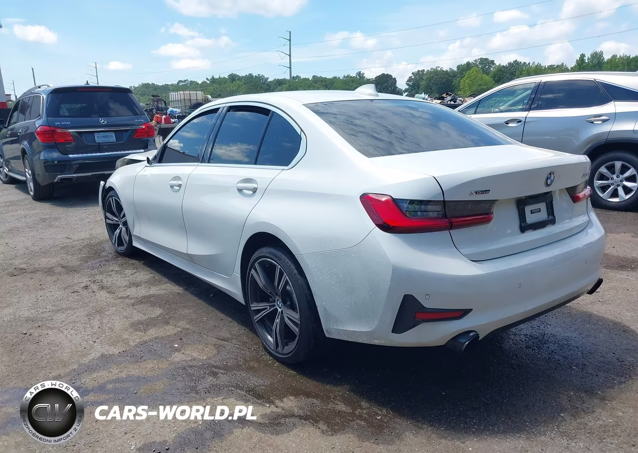 2021 BMW 330I xDrive VIN:3MW5R7J00M8B49665 - 3