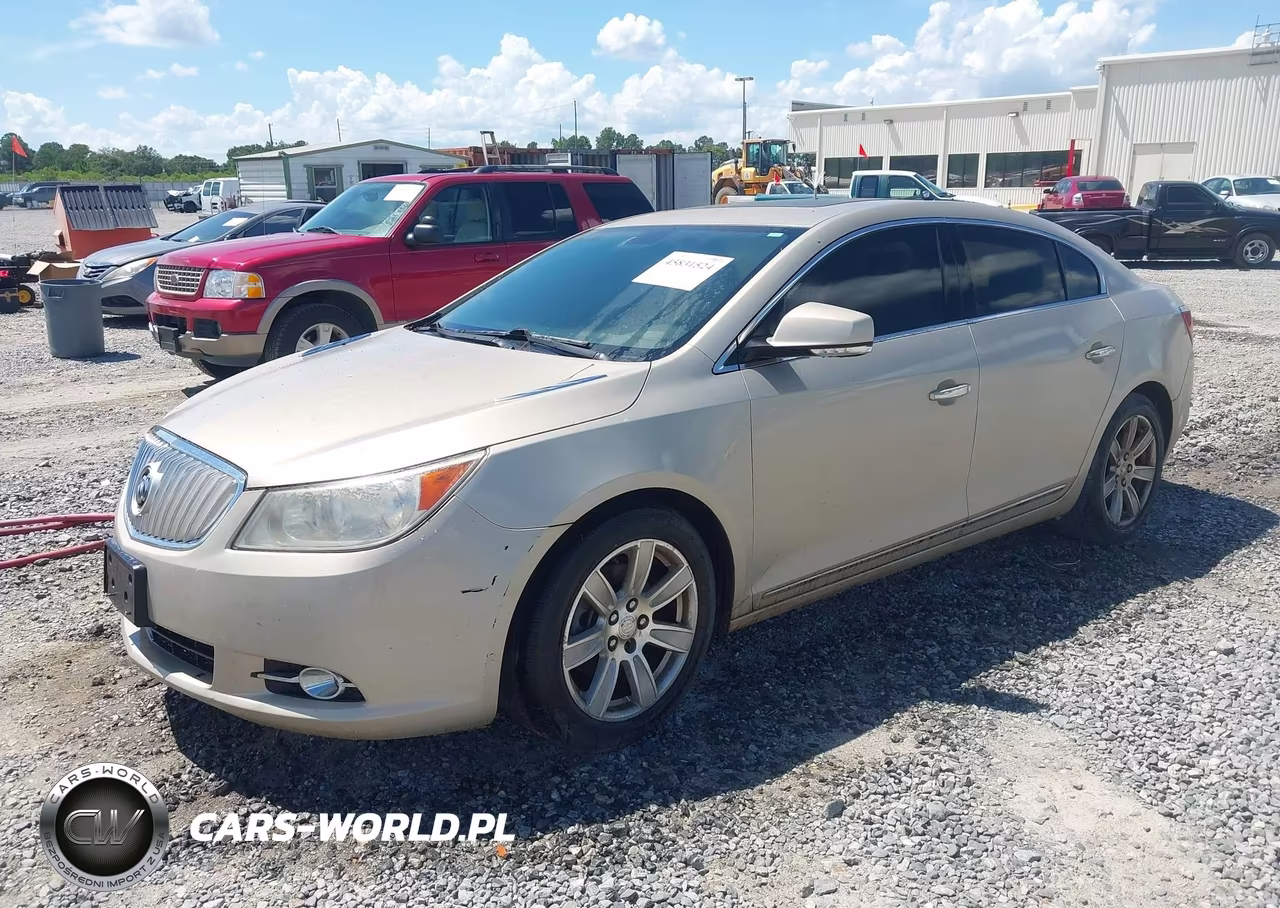 2010 Buick Lacrosse Cxl VIN:1G4GC5EGXAF254186 - 2