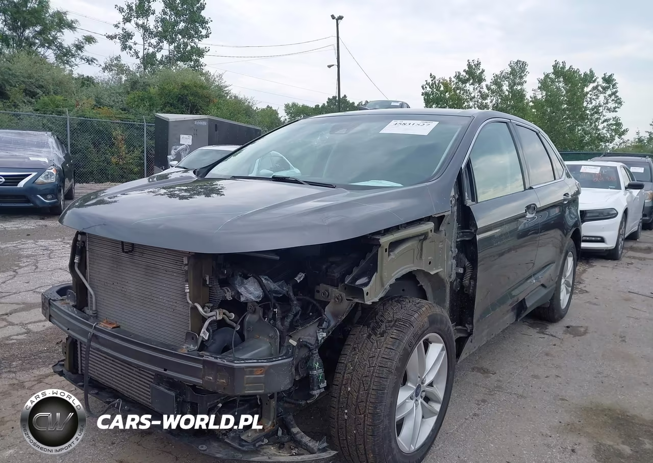 2018 Ford Edge Sel VIN:2FMPK3J92JBB78091 - 2