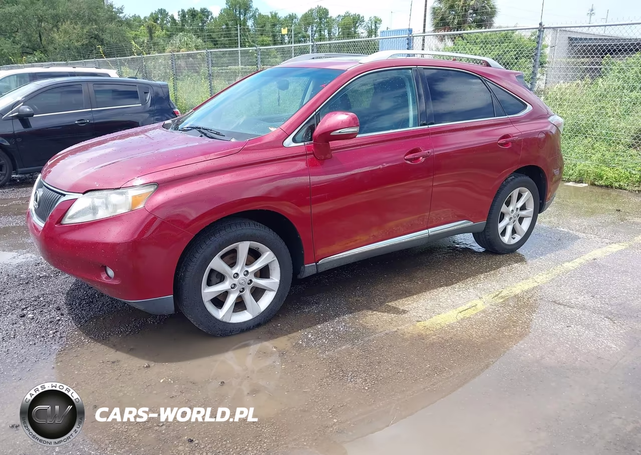 2010 Lexus Rx 350 VIN:2T2ZK1BA5AC012418 - 2