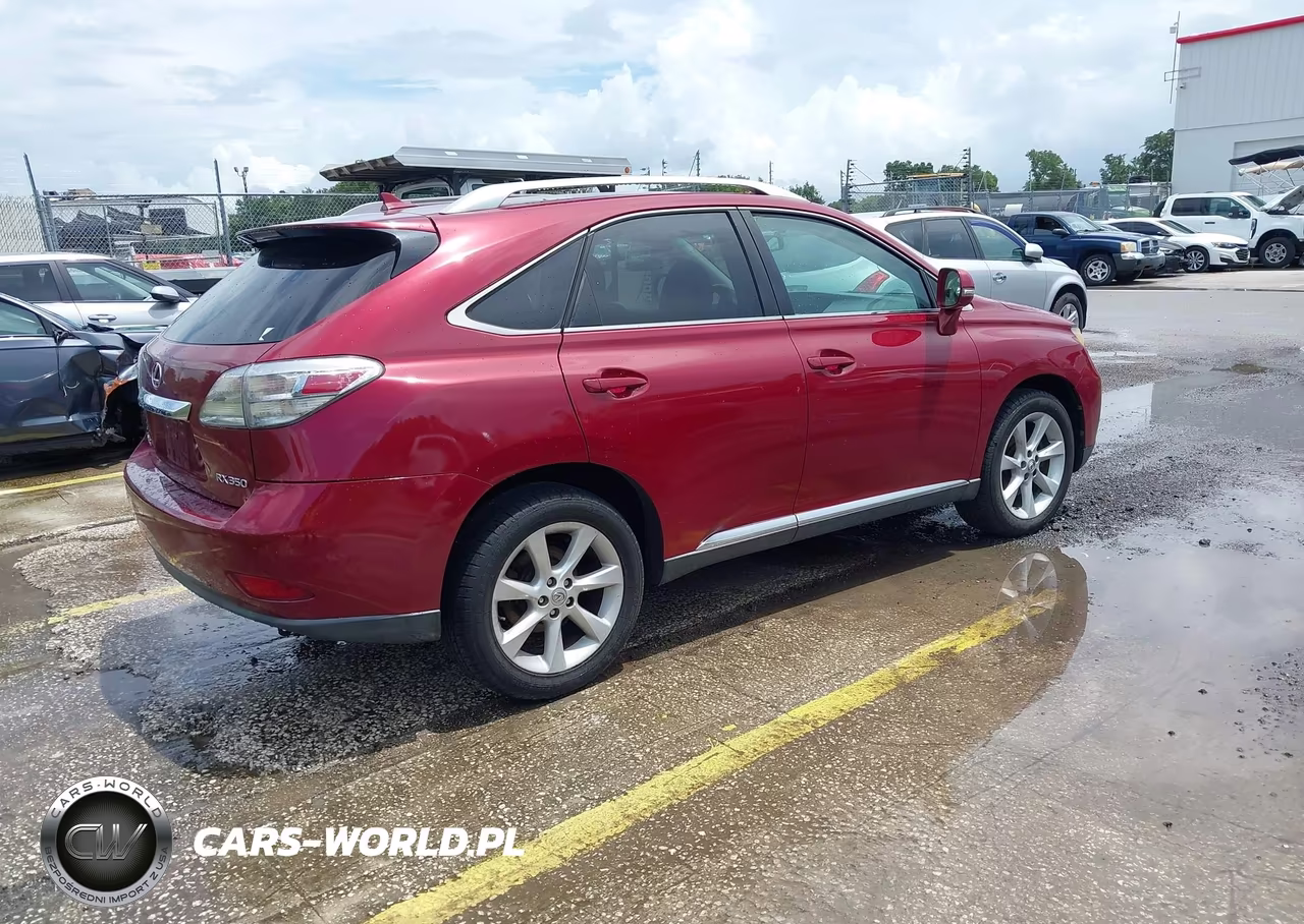 2010 Lexus Rx 350 VIN:2T2ZK1BA5AC012418 - 4