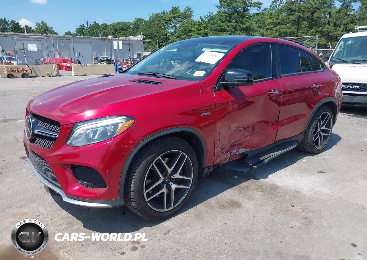 2017 Mercedes-Benz Amg Gle 43 Coupe 4Matic VIN:4JGED6EB1HA059941 - 2