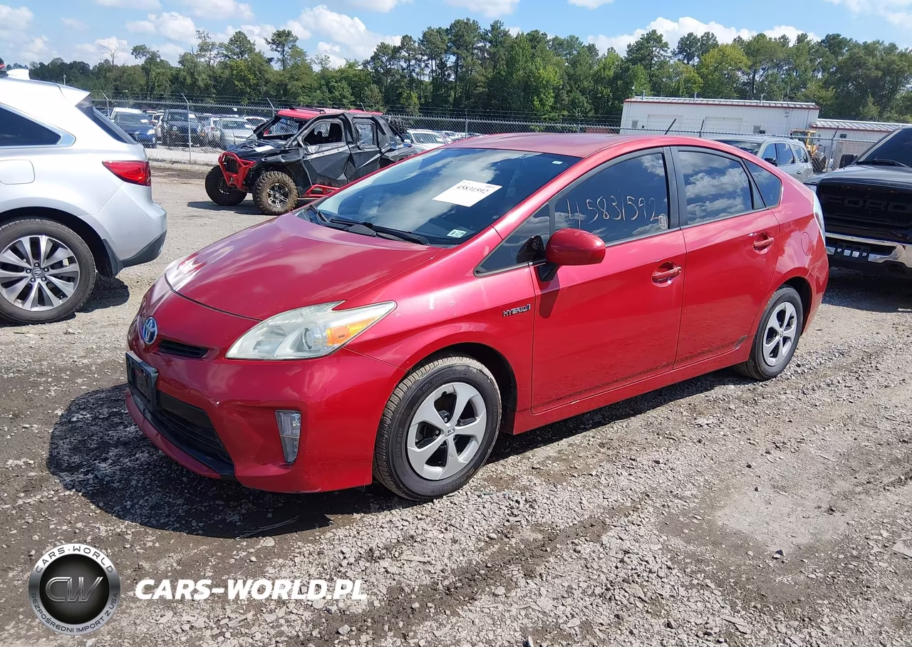 2012 Toyota Prius Three VIN:JTDKN3DU2C5474743 - 2