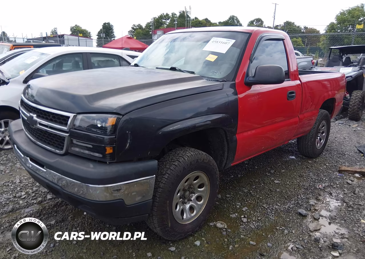2006 Chevrolet Silverado 1500 Work Truck VIN:3GCEK14X96G166051 - 2