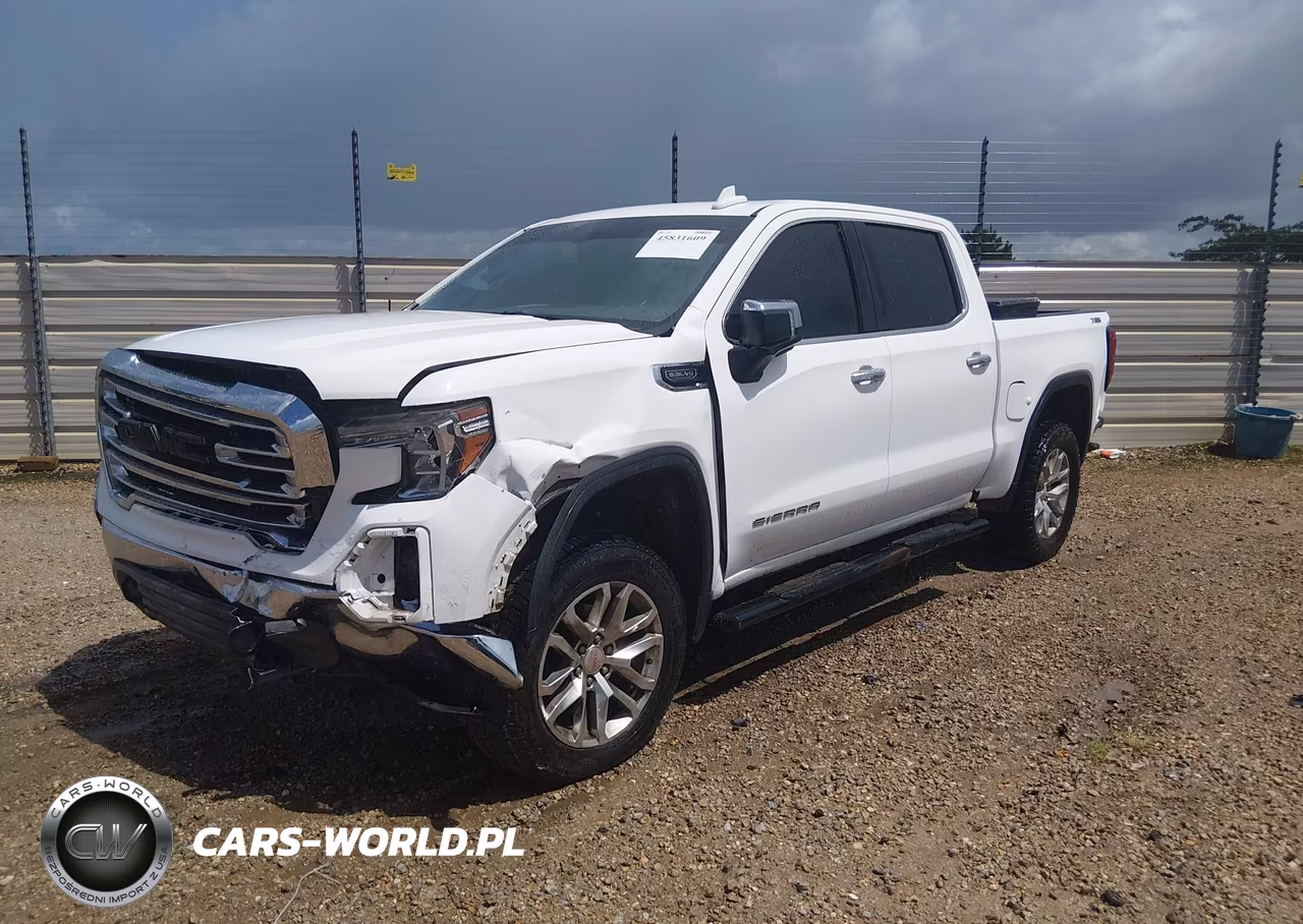 2019 GMC Sierra 1500 Slt VIN:3GTU9DED3KG174850 - 2