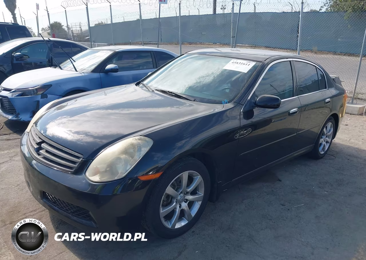 2006 Infiniti G35 VIN:JNKCV51E16M519838 - 2