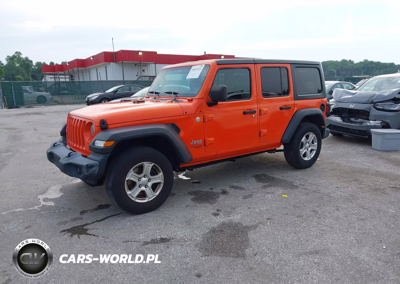 2019 Jeep Wrangler Unlimited Sport S 4X4 VIN:1C4HJXDG1KW659205 - 2