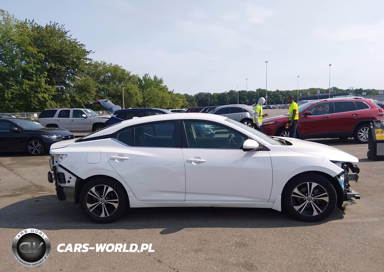 2021 Nissan Sentra Sv Xtronic Cvt VIN:3N1AB8CV4MY228358 - 13