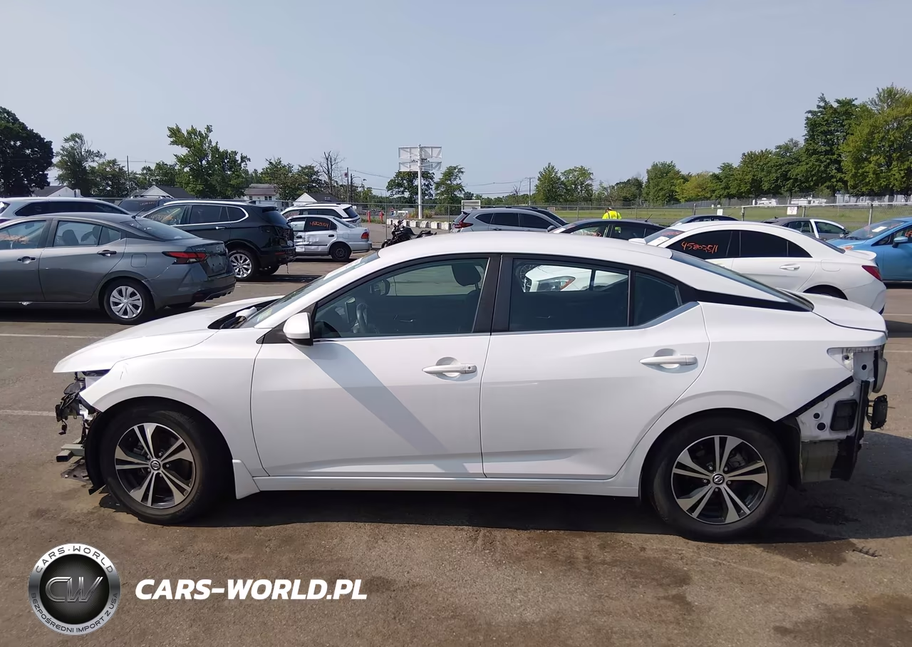 2021 Nissan Sentra Sv Xtronic Cvt VIN:3N1AB8CV4MY228358 - 14
