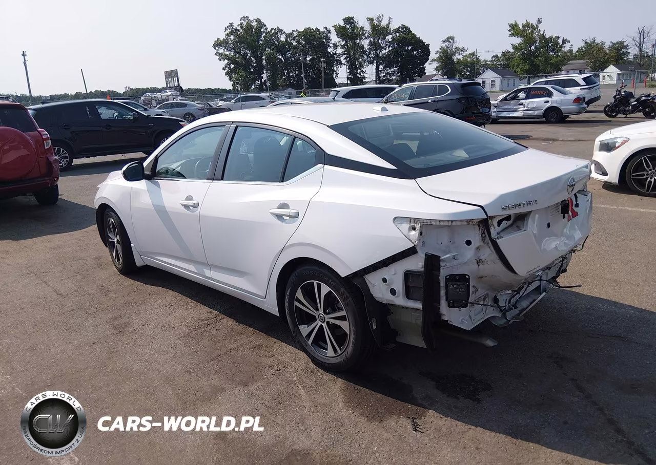 2021 Nissan Sentra Sv Xtronic Cvt VIN:3N1AB8CV4MY228358 - 3