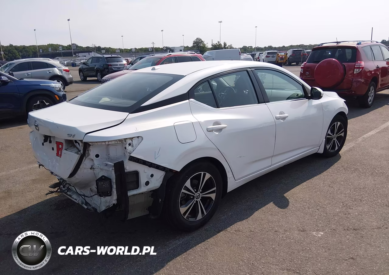 2021 Nissan Sentra Sv Xtronic Cvt VIN:3N1AB8CV4MY228358 - 4