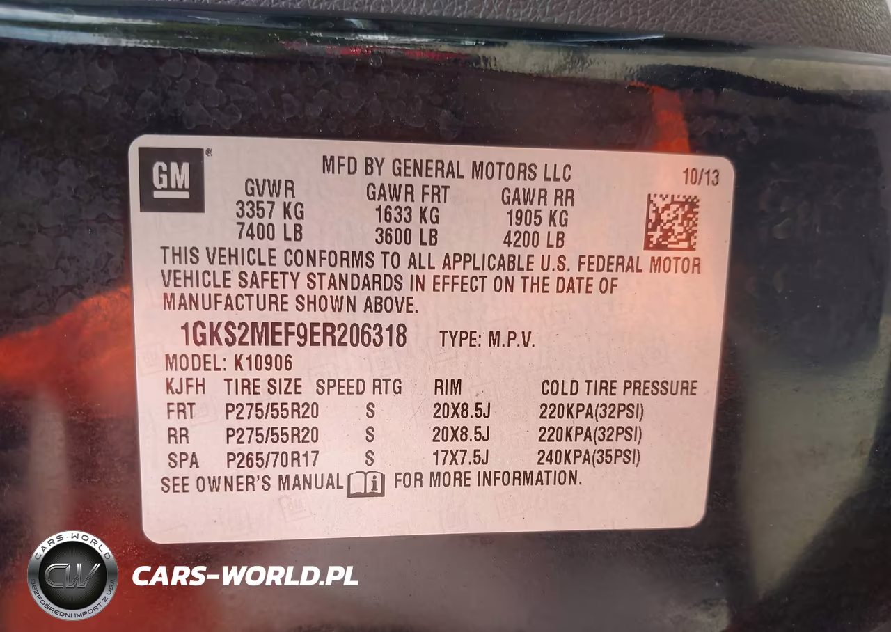 2014 GMC Denali VIN:1GKS2MEF9ER206318 - 9