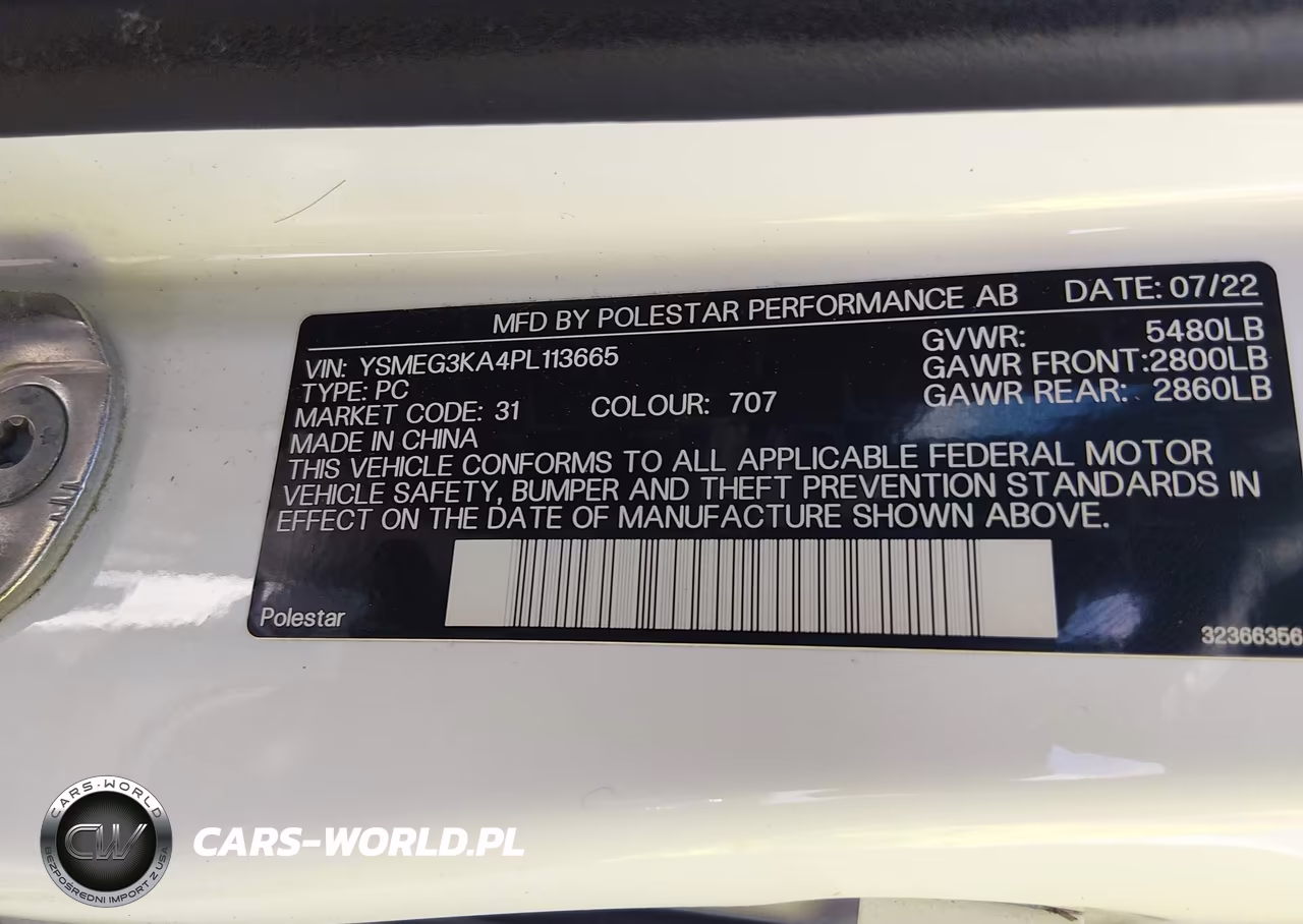 2023 Polestar 2 VIN:YSMEG3KA4PL113665 - 8
